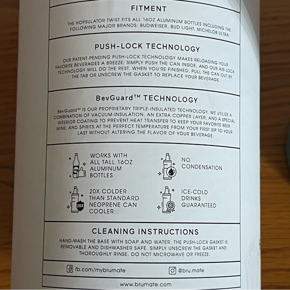 Brumate Hopsulator Twist Mermaid - Picture 9 of 10